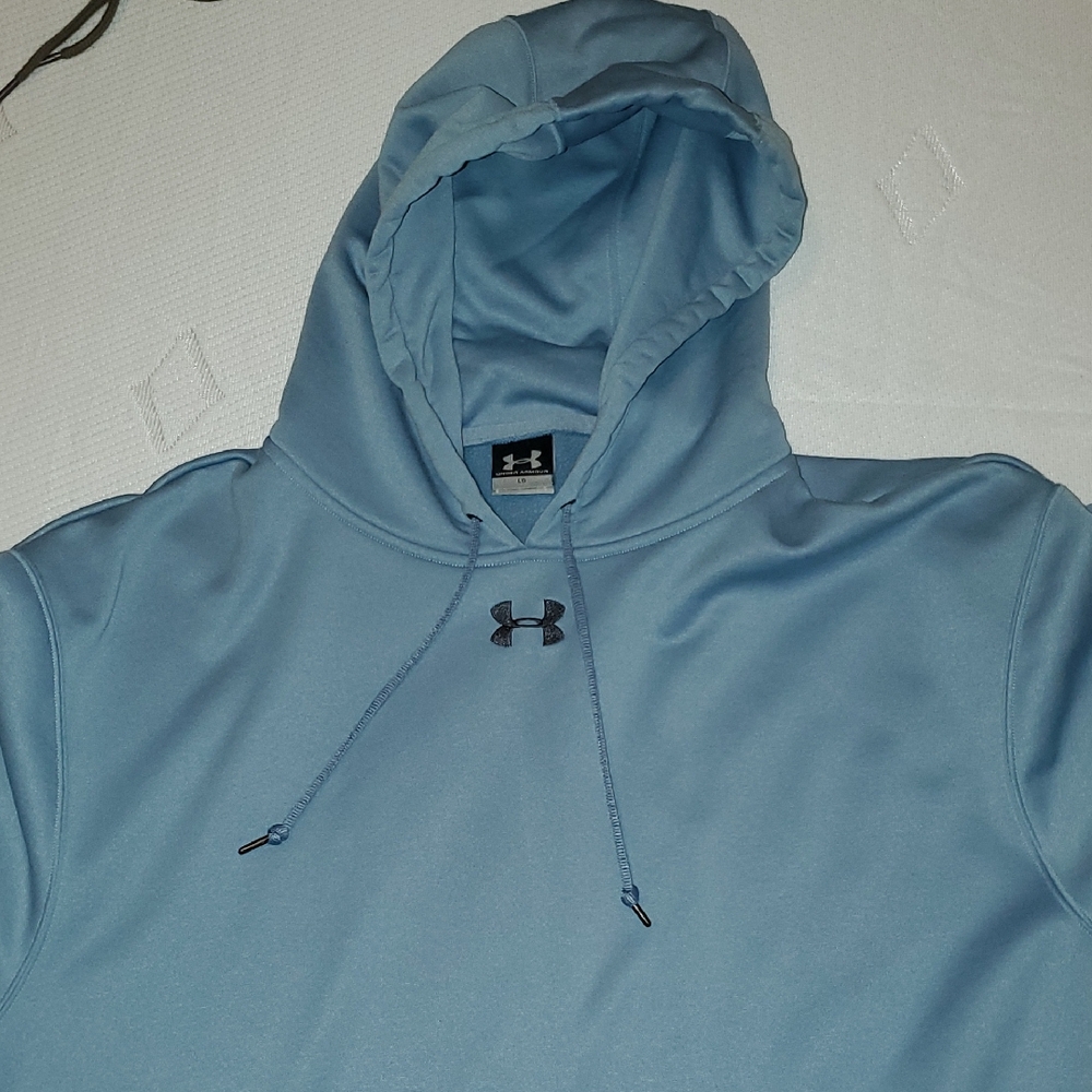 Under Armour Light Blue Pullover Hoodie
